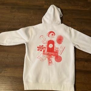 Size Large White Hoodie